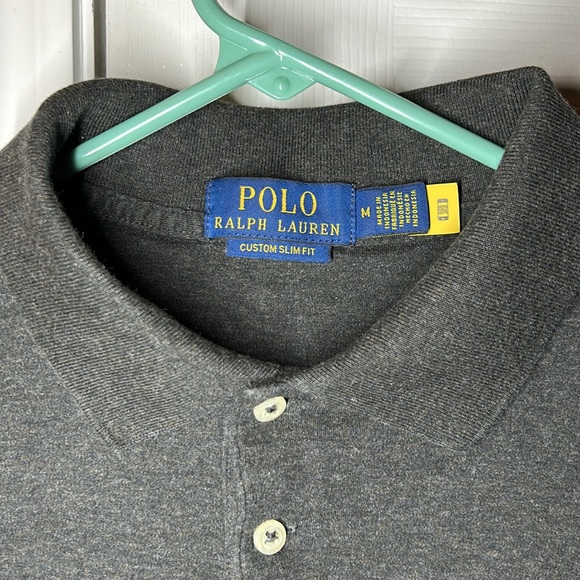 Polo by Ralph Lauren men’s Polo Shirt. Size Medium Custom Slim Fit. - Picture 3 of 7